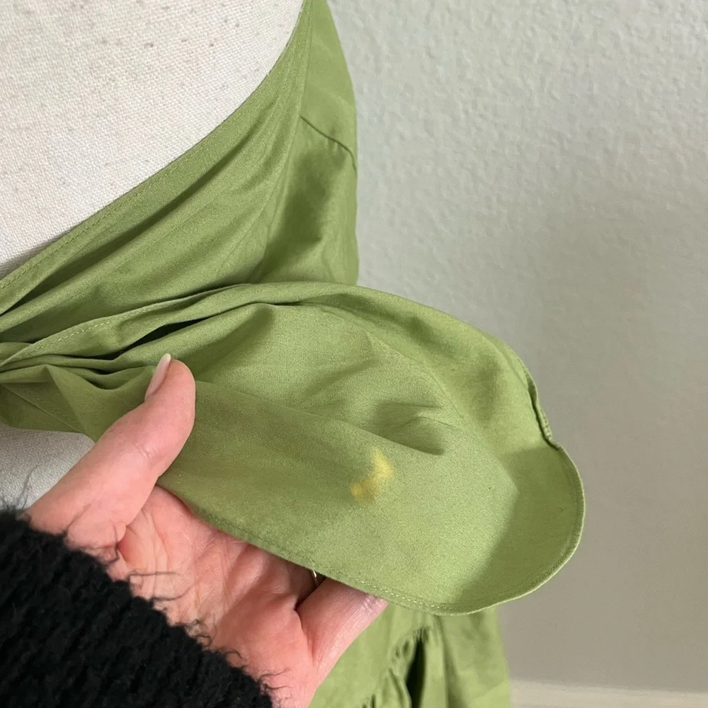 Vince Lime Backless Halter Dress - Picture 6 of 7